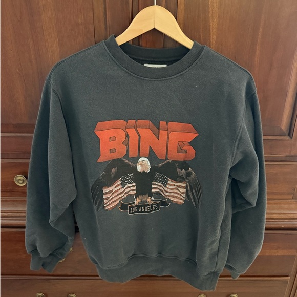ANINE BING Women's Grey Sweatshirt - Picture 2 of 4